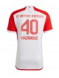 Bayern Munich Noussair Mazraoui #40 Domácí Dres 2023-24 Krátký Rukáv